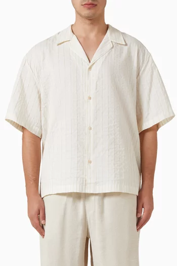 Samata Shirt in Cotton, Silk & Linen