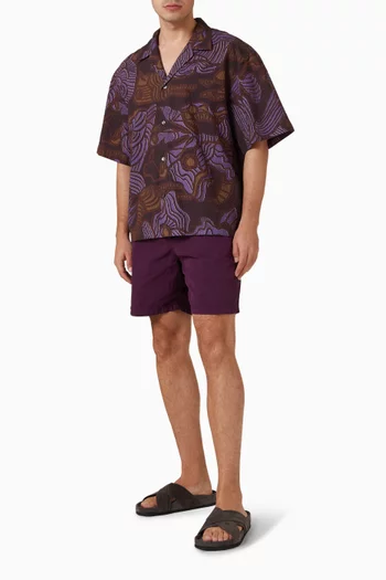 Samata Shirt in Seersucker Cotton