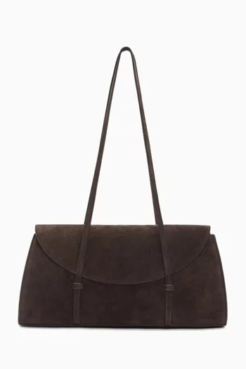 Elena Shoulder Bag in Suede