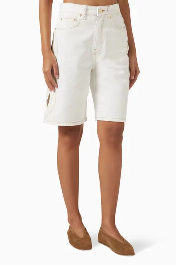 Sayaos Bermuda Shorts in Cotton