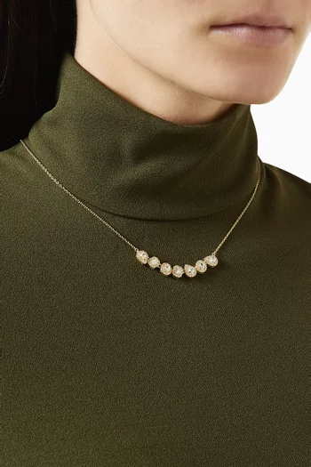 Pendant Necklace in Gold-plated Sterling Silver