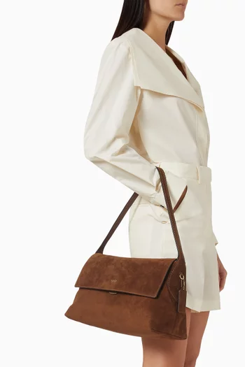 Chelsea 36 Shoulder Bag in Suede