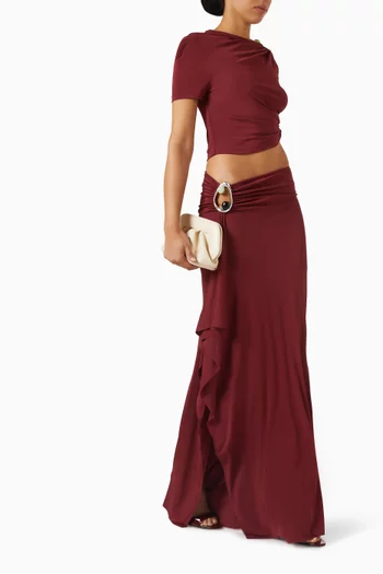 Orica Crystal Cascade Skirt in Jersey