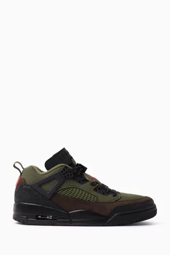 Jordan Spizike Low Sneakers in Leather & Textile