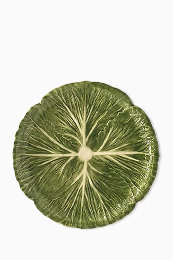 Radicchio Salad Plate in Hand-painted Ceramic