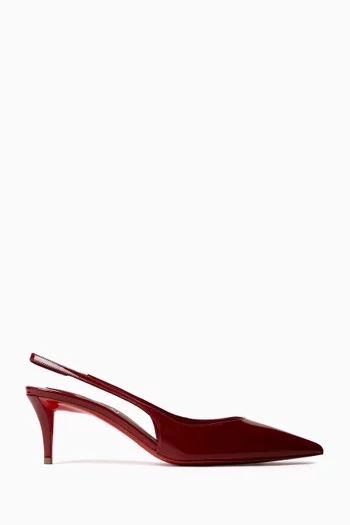 Miss Z 60 Slingback Pumps in Patent Leather
