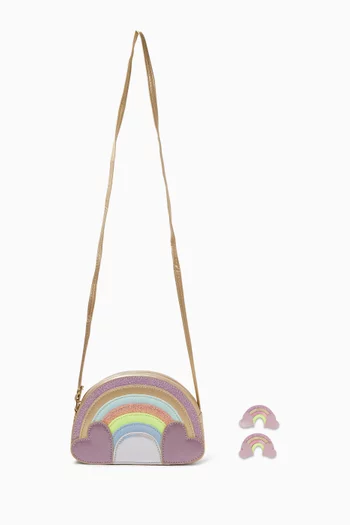 Rainbow Bag & Rainbow Clips Set