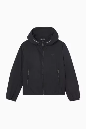 Eagle Patch Zip Hoodie