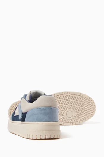 Lace-up Sneakers in Suede