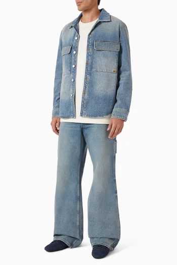 Workwear Shirt in Denim