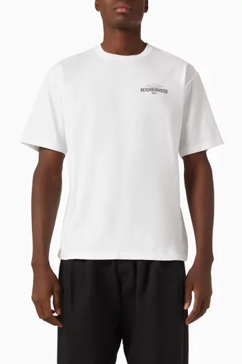 Printed T-shirt in Cotton