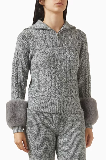 The Zip-up Sweater