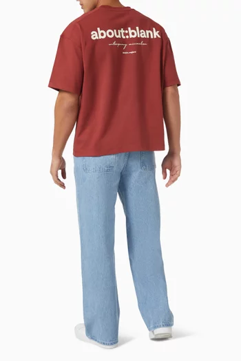 Box T-shirt in Cotton