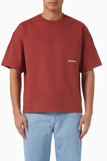 Box T-shirt in Cotton