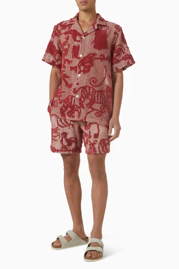 Porto Shorts in Crochet