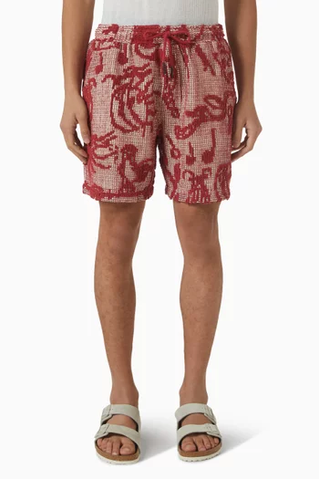 Porto Shorts in Crochet