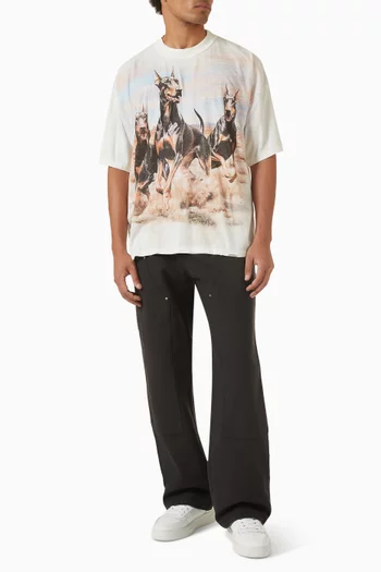 Worker Cargo Pants in Denim
