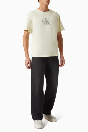 Monologo T-shirt in Cotton