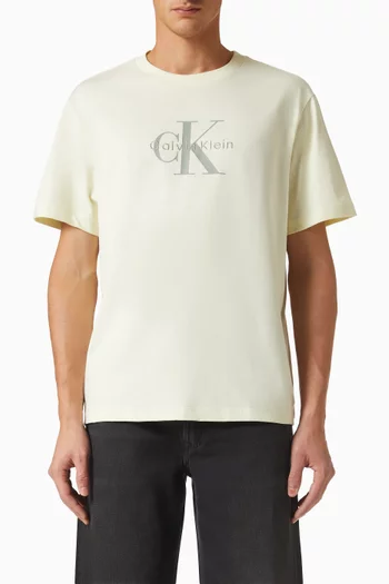 Monologo T-shirt in Cotton