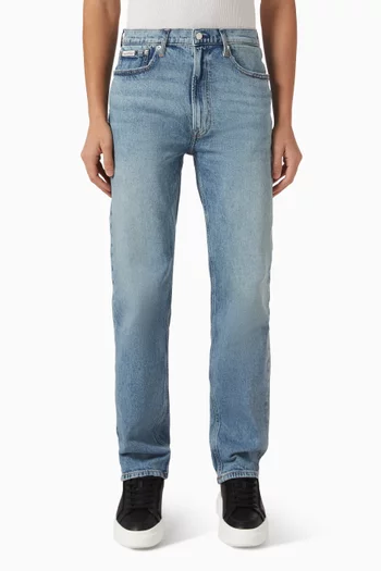 Straight-leg Jeans in Denim