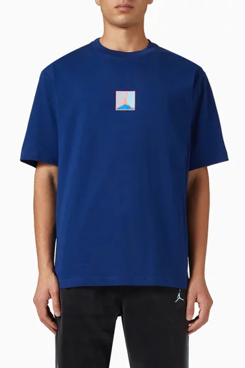 Logo-print T-shirt in Cotton