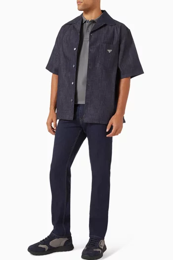 Polo Shirt in Piqué