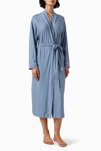 Gisele Stripe Long Robe
