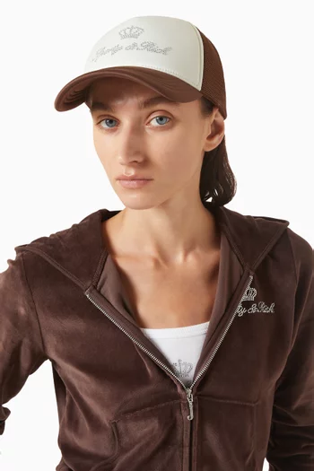 x Juicy Couture Crown Trucker Hat