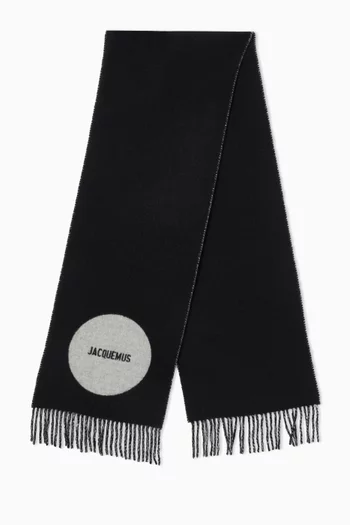 Rond Carré Scarf in Virgin Wool