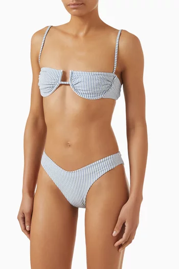 Lulu Bikini Briefs in Twill