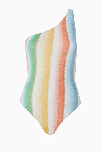 One-shoulder One-piece Swimsuit