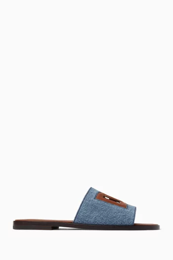 Sandals in Denim