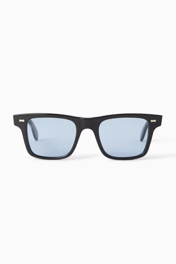Denim Eco Sunglasses in Bio-acetate