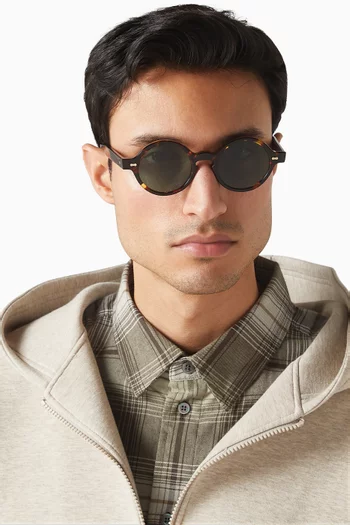 Oxford Eco Sunglasses in Bio-acetate
