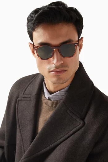 Twill Eco Sunglasses in Bio-acetate