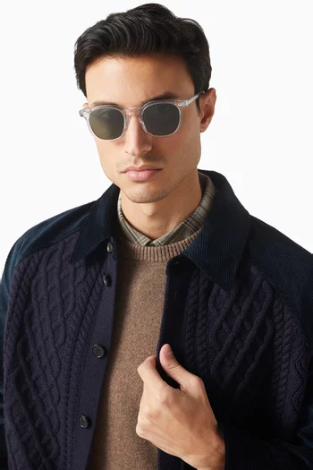Twill Eco Sunglasses in Bio-acetate