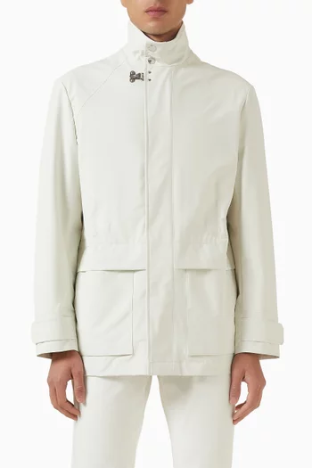 Field Jacket in Bonded Nylon