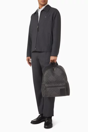 Chester Checked Backpack