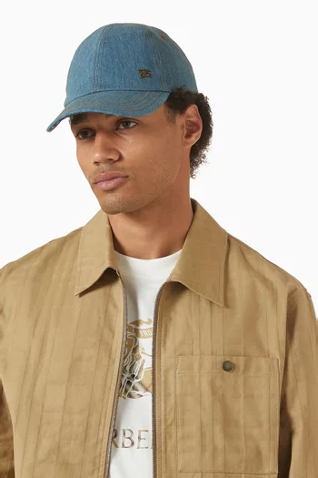 Baseball Cap in Denim