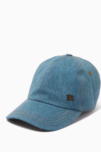 Baseball Cap in Denim