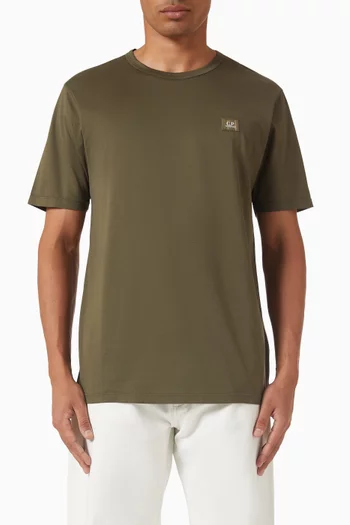 Gasato Patch T-shirt in Mercerised Jersey
