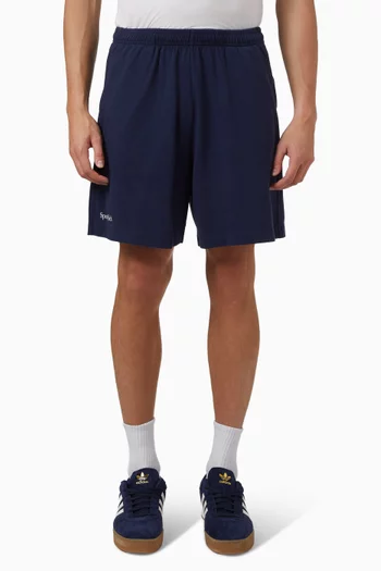 Dodgers Serif Gym Shorts in Cotton