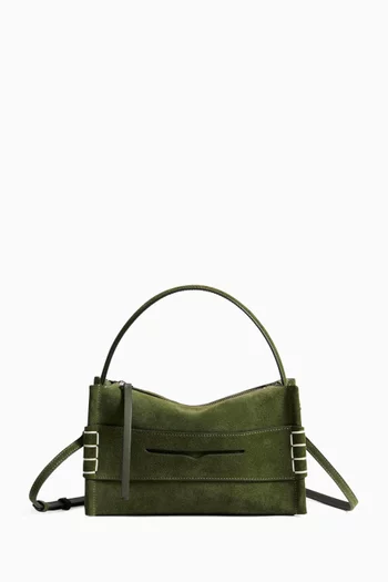 Small Loafer Bag in suede