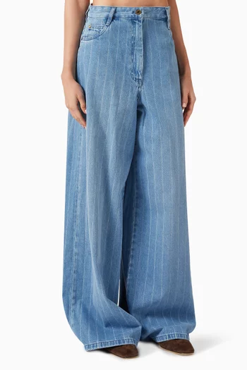 Dalt Wide-leg Jeans in Denim
