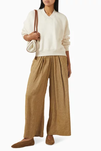 Isla Minima Pants in Linen-blend