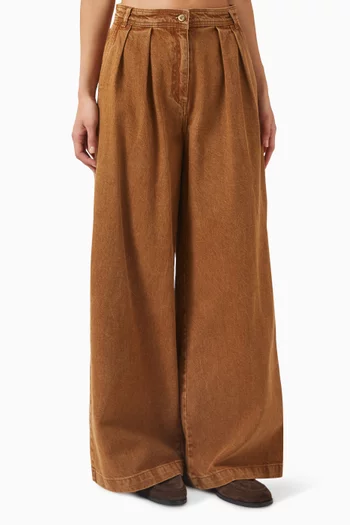 Diegui Ultra-baggy Jeans in Denim