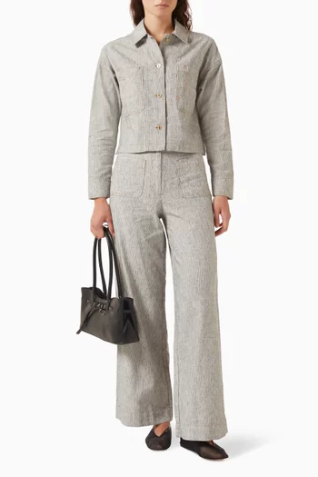 Notteri Shirt in Linen Blend