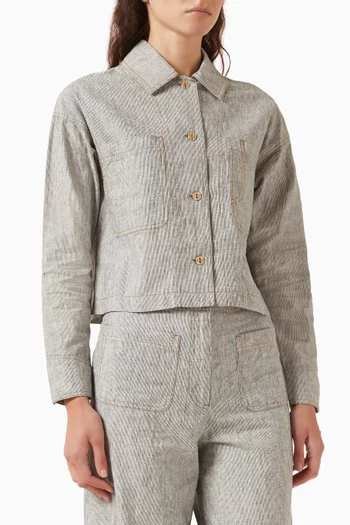 Notteri Shirt in Linen Blend