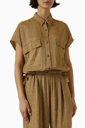 Cazaless Shirt in Viscose Twill