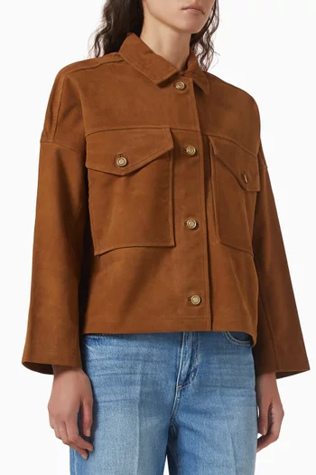Vilaeste Jacket in Goatskin Leather